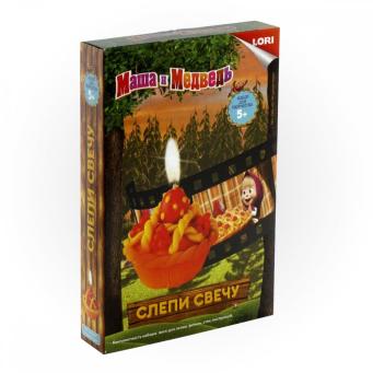 Свеча МАША И МЕДВЕДЬ «Ягодный пирог» (Свш — 001)